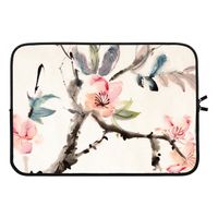 Japanse bloemen: Laptop sleeve 13 inch