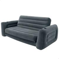 Opblaasbaar Sofabed Intex Pull-Out 203 x 66 x 224 cm Grijs