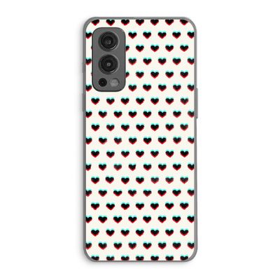 Hartjes: OnePlus Nord 2 5G Transparant Hoesje