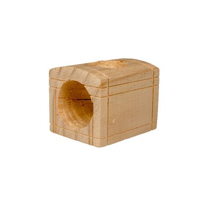 Houten schatkist knaagdierenspeeltje