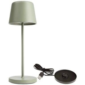 Deko Light 620203 Canis Mini LED-accutafellamp 2.3 W Warmwit Grijs-groen