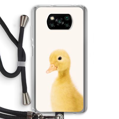 Duke: Xiaomi Poco X3 NFC Transparant Hoesje met koord