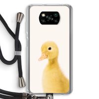 Duke: Xiaomi Poco X3 NFC Transparant Hoesje met koord Duke: Xiaomi Poco X3 NFC Transparant Hoesje met koord