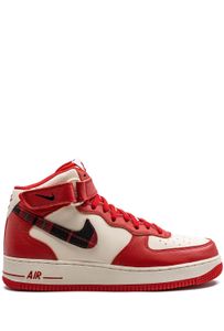 Nike baskets Air Force 1 '07 LX 'Plaid Cream Red' - Rouge