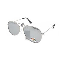 Benson Gouden Piloten Zonnebril - Polarized - Gepolariseerd - Grijze Glazen - thumbnail