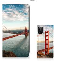Samsung Galaxy A41 | Book Cover | Golden Gate Bridge