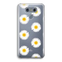 Margrietjes: LG G6 Transparant Hoesje Margrietjes: LG G6 Transparant Hoesje