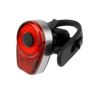 IkziLight achterlicht Round16 m/COB led-ring,USB-oplaadbaar