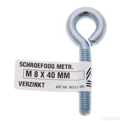 Schroefoog 8x40mm verz - Deltafix