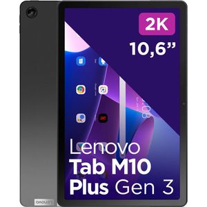 Lenovo Tab M10 Plus 128 GB 26,9 cm (10.6") Qualcomm Snapdragon 4 GB Wi-Fi 5 (802.11ac) Android 12 Grijs