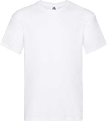 10 Witte Fruit of the Loom T-shirts-Ronde Hals-S (2de Kans Deal)