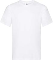 10 Witte Fruit of the Loom T-shirts-Ronde Hals-S (2de Kans Deal)
