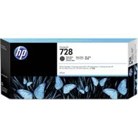 HP Inktcartridge 728 Origineel Matzwart 300 ml F9J68A 1 stuk(s)