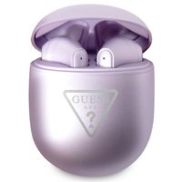 Guess GUTWST82TRU Triangle Logo TWS Oortelefoon - Paars