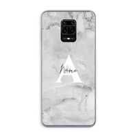 Ivory Marble: Xiaomi Redmi Note 9 Pro Transparant Hoesje