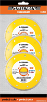 Perfectmate S-Ceramic 3-in-1 voordeelset 125mm, asgat 22.23mm | 1 stuk - SP20P