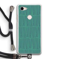 Swirls: Pixel 3 Transparant Hoesje met koord