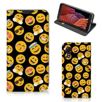 Samsung Galaxy Xcover 5 | Hoesje met Magneet | Emoji