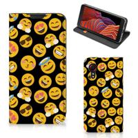 Samsung Galaxy Xcover 5 | Hoesje met Magneet | Emoji