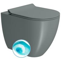 Toilet Closet Swirlflush S-Trap/P-Trap Sapho Pura 36x55 Mat Groen