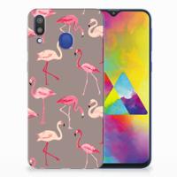 Samsung Galaxy M20 (Power) | TPU Hoesje | Flamingo