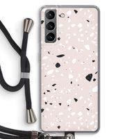 Terrazzo N°20: Samsung Galaxy S21 Transparant Hoesje met koord