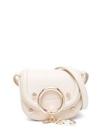 See by Chloé Mara Micro leather crossbody bag - Tons neutres