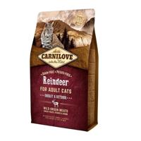 CARNILOVE Cat Energy & Outdoor Reindeer - droog kattenvoer - 2kg