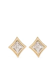 Adina Reyter boucles d'oreilles Make Your Move en or 14ct pavées de diamants