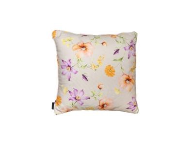 Sierkussen met paspel ca. 50x50 cm Florina purple Madison - Madison