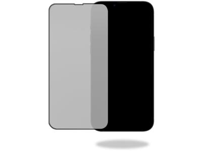 Mobilize Mobilize Privacy Glass Screen Protector - Black Frame - for Apple iPhone 15 Pro Max