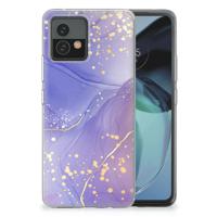 Smartphone hoesje voor Motorola Moto G72 Watercolor Paars