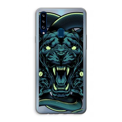 Cougar and Vipers: Samsung Galaxy A20s Transparant Hoesje