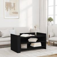 Salontafel 100x50x50 cm bewerkt hout zwart