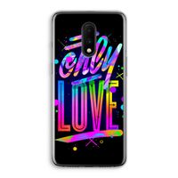 Only Love: OnePlus 7 Transparant Hoesje