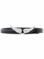 Zadig&Voltaire ceinture à boucle Wings - Noir - thumbnail