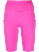 MSGM short stretch à taille haute - Rose