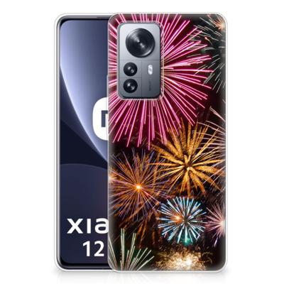 Xiaomi 12 Pro | Sillicone Back Cover | Vuurwerk