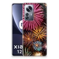 Xiaomi 12 Pro | Sillicone Back Cover | Vuurwerk