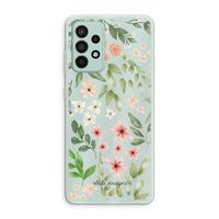 Botanical sweet flower heaven: Samsung Galaxy A52s 5G Transparant Hoesje