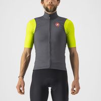 Castelli Pro thermal mid fietsvest mouwloos donkergrijs heren XXL