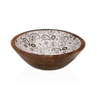 Saladekom Versa Glob Mangohout 24 x 7 x 24 cm