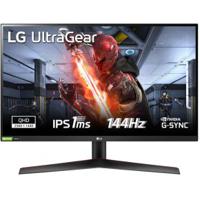 LG 27GN800P-B 27 Quad HD IPS 144Hz Gaming Monitor - thumbnail