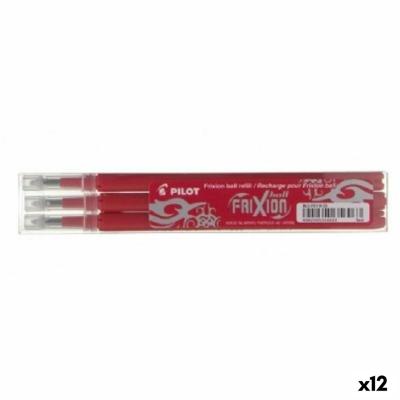 Navulset Pilot Frixion 0,7 Pen 3 Onderdelen Rood (12 Stuks)