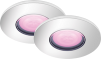 Philips Hue Xamento badkamerinbouwspot chroom White and Color 2-pack - thumbnail