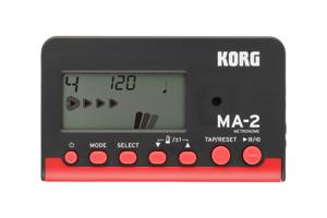 Korg MA-2 30 - 252 bpm Digitale metronoom Zwart, Rood