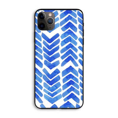 Blauwe pijlen: iPhone 11 Pro Max Biologisch afbreekbaar hoesje