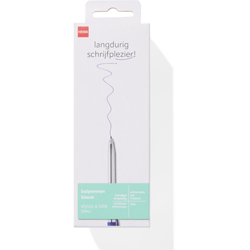 HEMA Balpennen Blauw 24 Stuks bij Jumbo