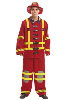 Brandweerpak Mannen Titan Rood