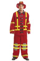 Brandweerpak Mannen Titan Rood